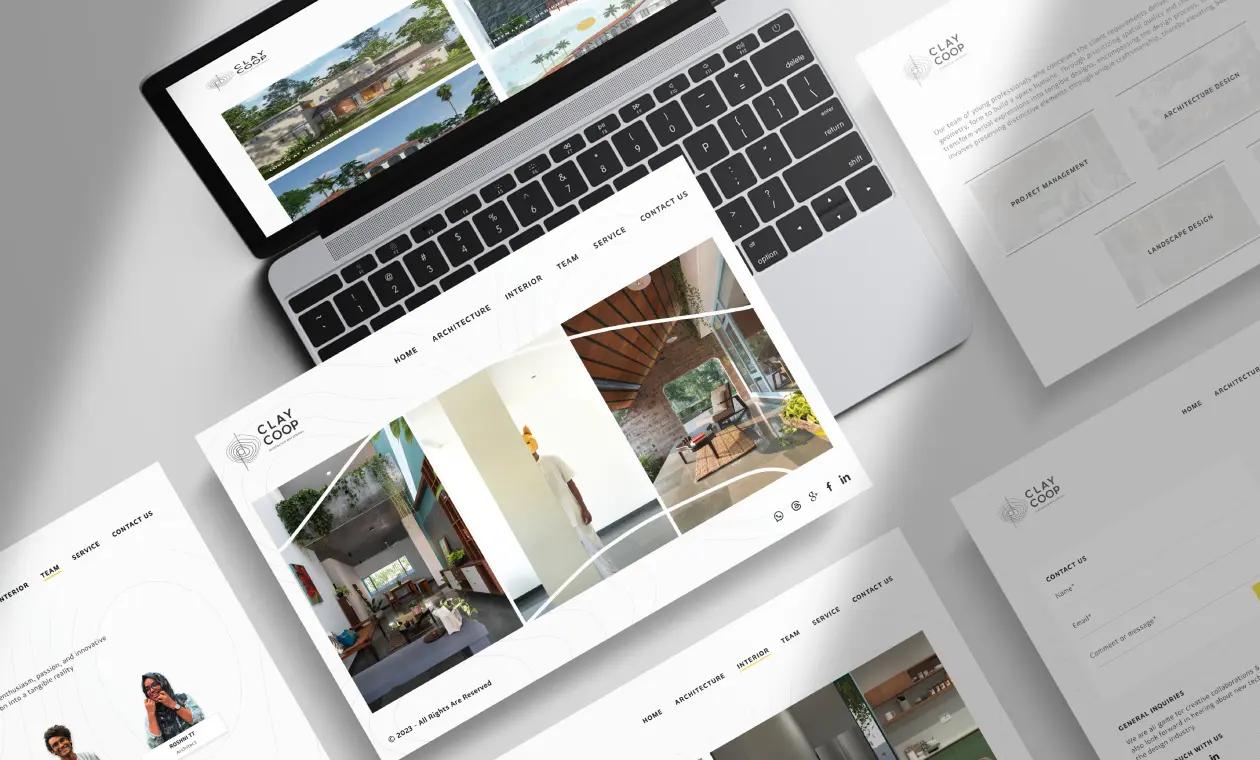 Interior Design Website Development Company 