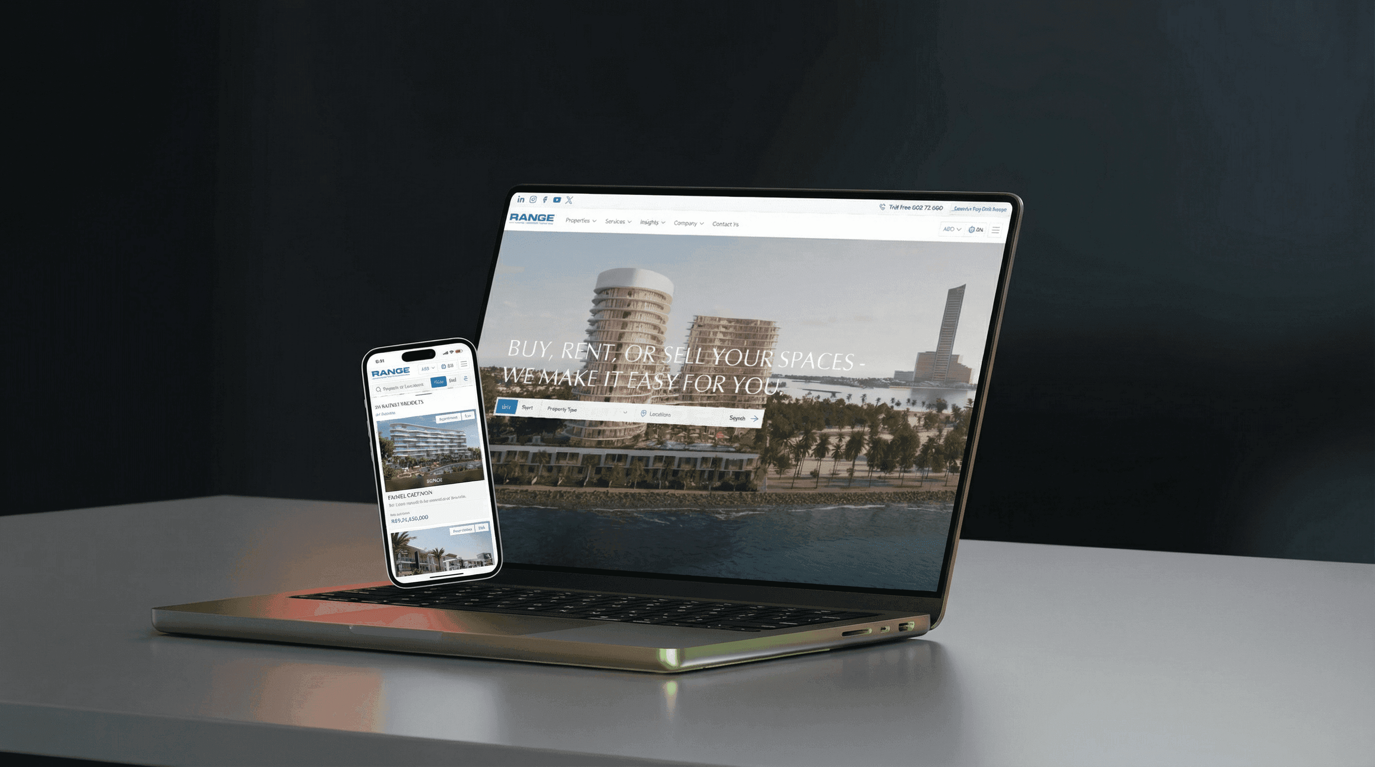 project banner of Range International Property Investment