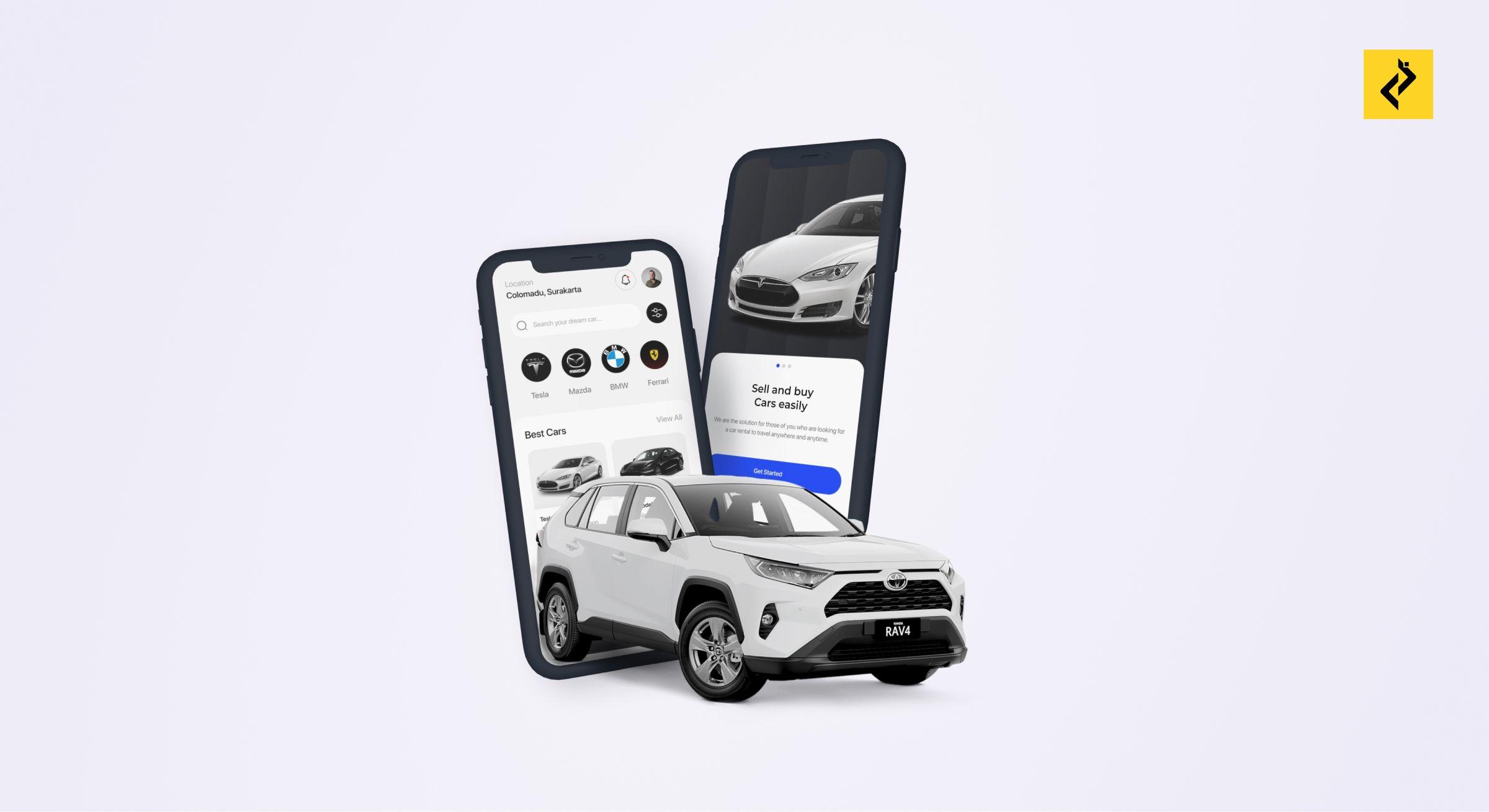 Car marketplace app development services